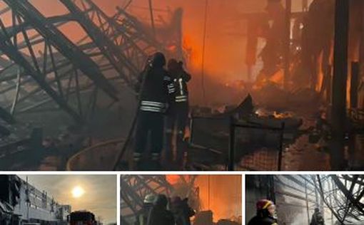 В Броварском районе горел склад