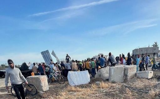 Во время передачи заложника в Газе разграбили склад дизельного топлива