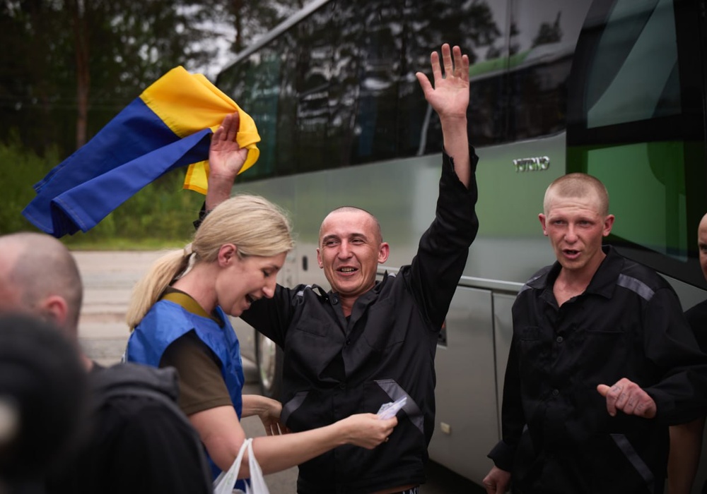 Состоялся третий этап обмена пленными между Украиной и Россией. Фото