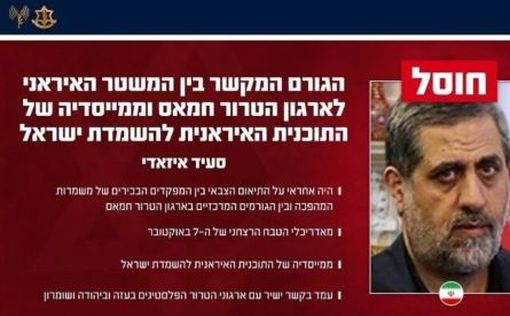 ЦАХАЛ подтвердил ликвидацию "архитектора 7 октября" в силах "Кудс"