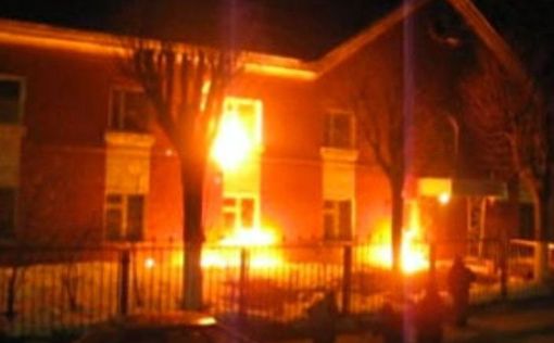 В России подожгли еще один военкомат и админздание