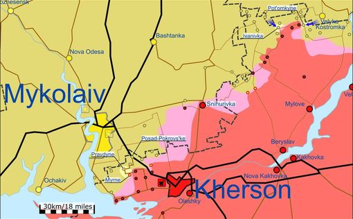 Новая карта обстановки на Востоке Украины за 5 июля