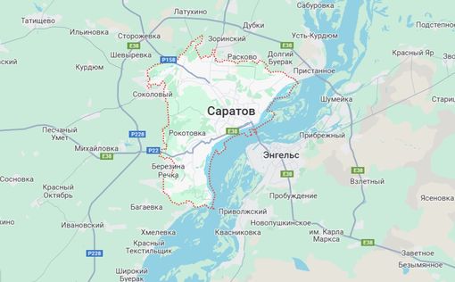 В Саратове вспыхнул НПЗ после атаки дронов