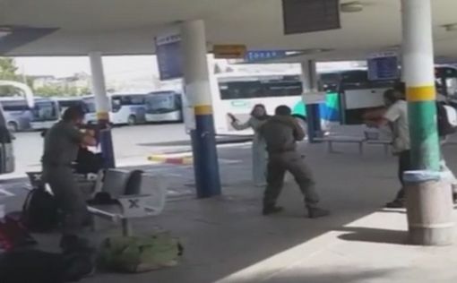 Новое видео атаки террористки в Афуле