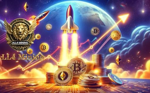 Держатели криптовалют могут зарабатывать до $9,850 в день с ALL4 Mining
