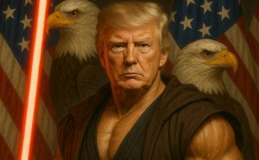 Трамп предстал в Х Конаном-Варваром на темной стороне силы "Звездных войн"