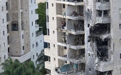 Служба тыла: баллистическая ракета попала в стык между двумя МАМАД в Петах-Тикве