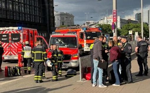12 человек получили ранения в результате ножевого нападения на вокзале Гамбурга