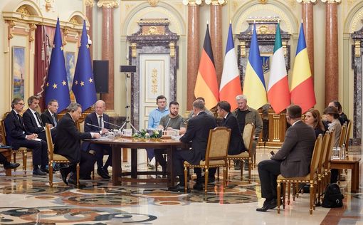 Встреча Зеленского с Макроном, Шольцем, Драги и Йоханнисом: подведены итоги