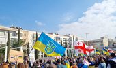 Митинг в поддержку Украины в Тель-Авиве в годовщину вторжения. 24.02.2023 | Фото 45