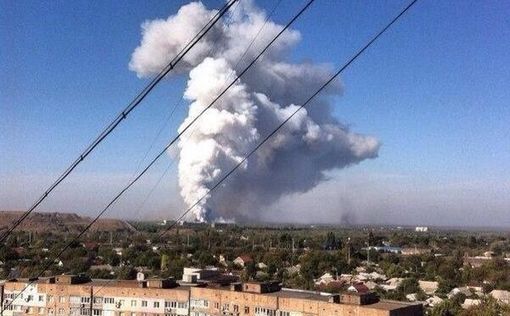 В Донецке обстрелян завод с химвеществами