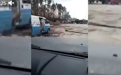 Видео боя с артиллерией РФ на Киевском направлении