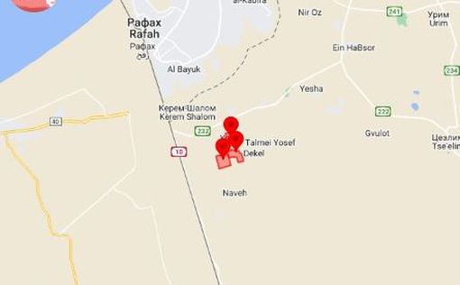 Тревога на границе с Газой