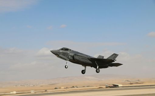 Первый полет F-35  в Израиле