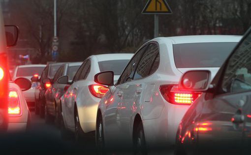 В центре Яффо образовались огромные пробки
