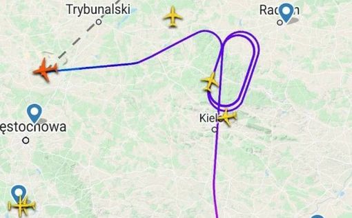 Boeing 777 со взрывном устройством на борту летит в Варшаву