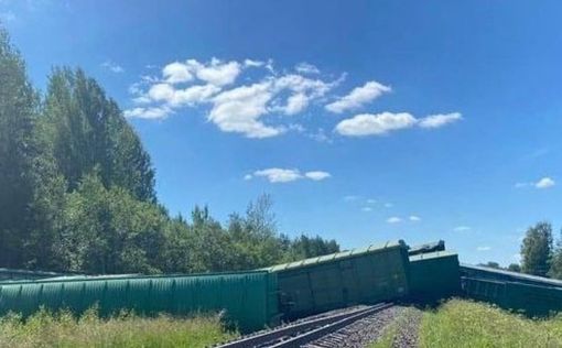 Диверсия на железной дороге под Белгородом - пущен под откос грузовой поезд