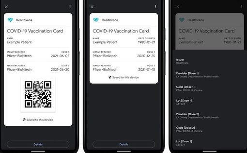 В Android добавят цифровой сертификат COVID-вакцинации