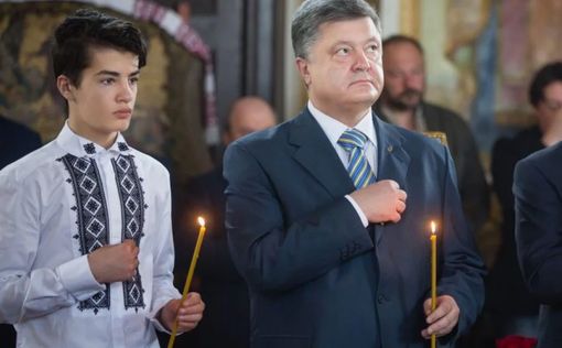 Сын Порошенко в Лондоне назвал себя русским