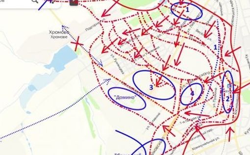 "Эксперт" РФ: Бои в Бахмуте перерастают во встречное сражение