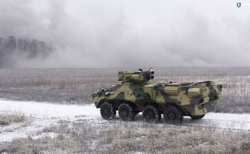 В Украине создали БТР из натовской стали